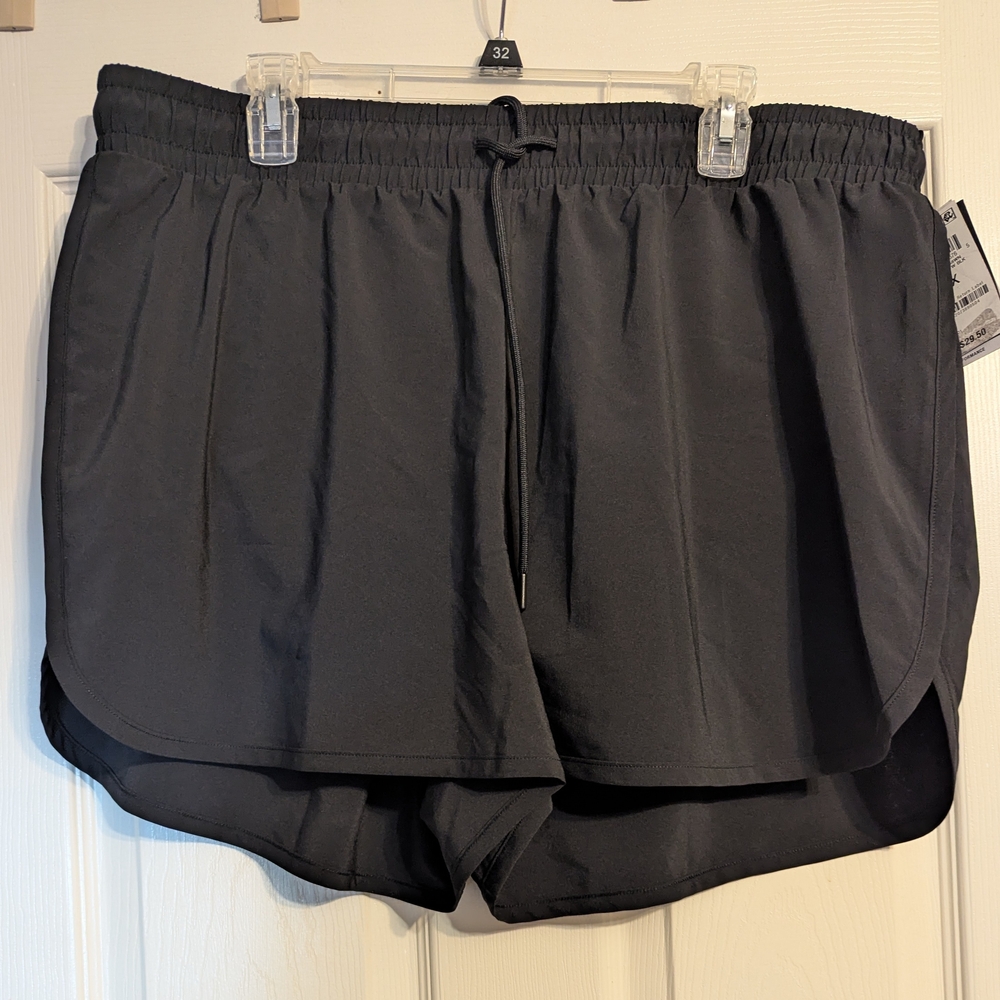 Ideology Black Athletic Shorts for Women NWT